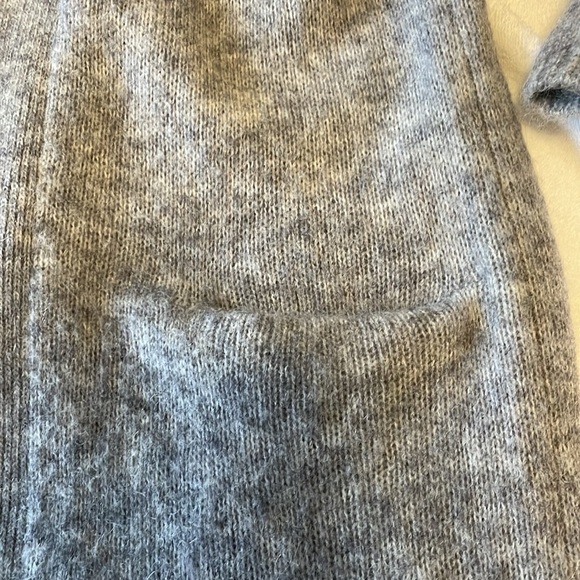 ARTLOVE - Maxi Length Cardi in Medium Heather Grey colour - Size S - Picture 5 of 10